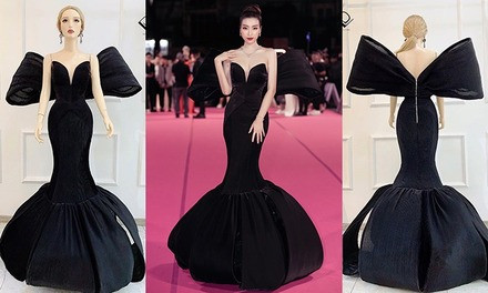 Chiếc váy gây tranh cãi của Nhà thiết kế Đỗ Long tại Hoa hậu Việt Nam